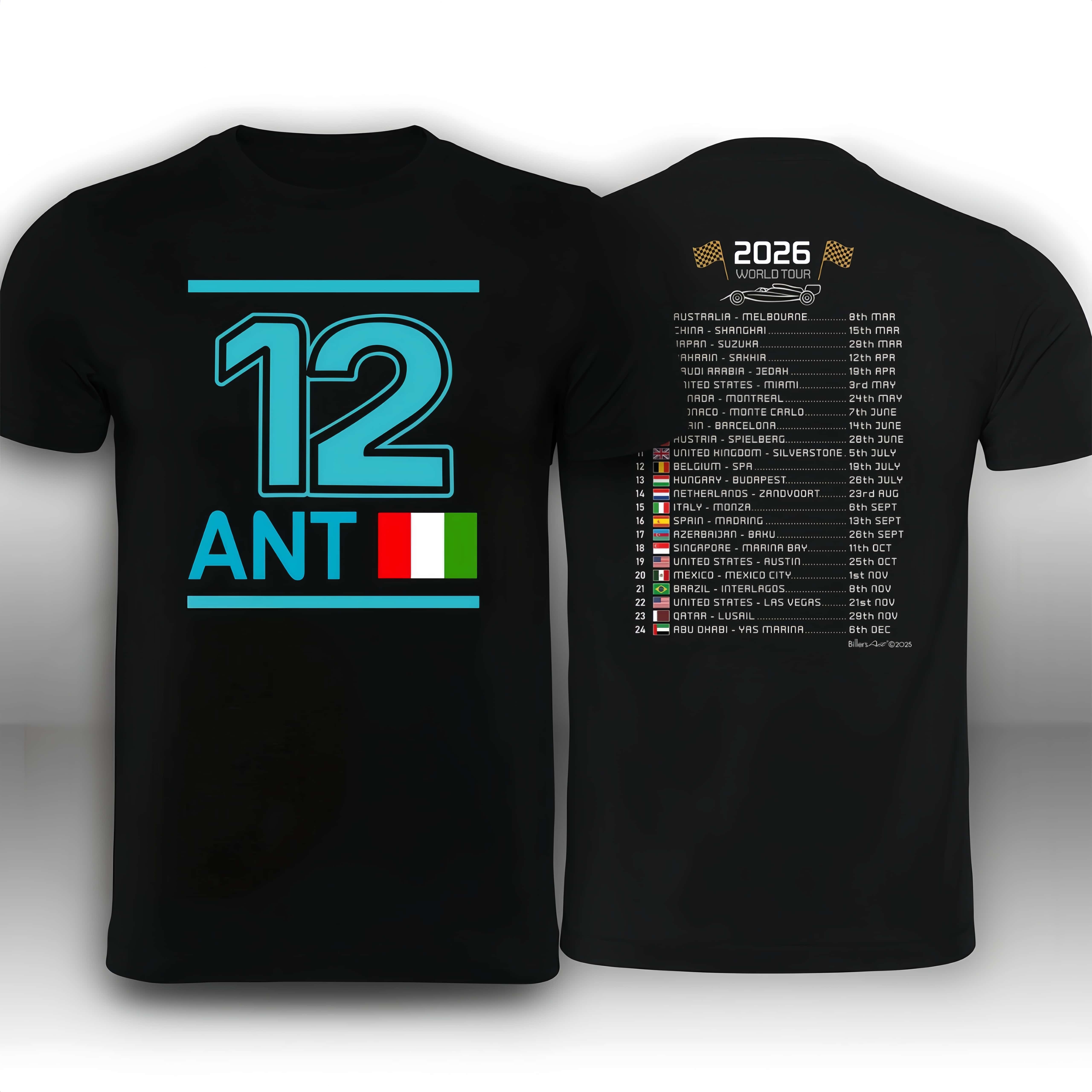 Streetwear Brands 2026 - Кими Антонелли # Новая футболка унисекс