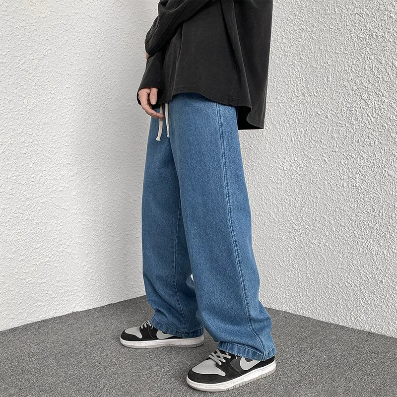 Streetwear Brand Jeans - Новые мужские джинсы-стритвир 2025: свободные, прямые,