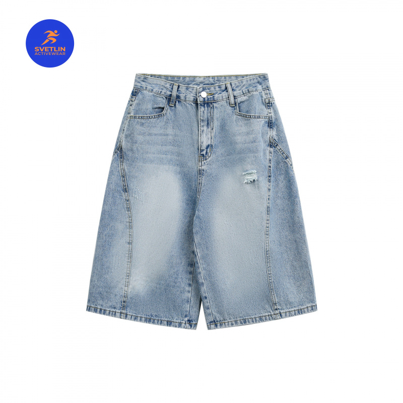 Streetwear Brand Jeans - Джинсовые шорты MAQVOB Luxury Quality EU