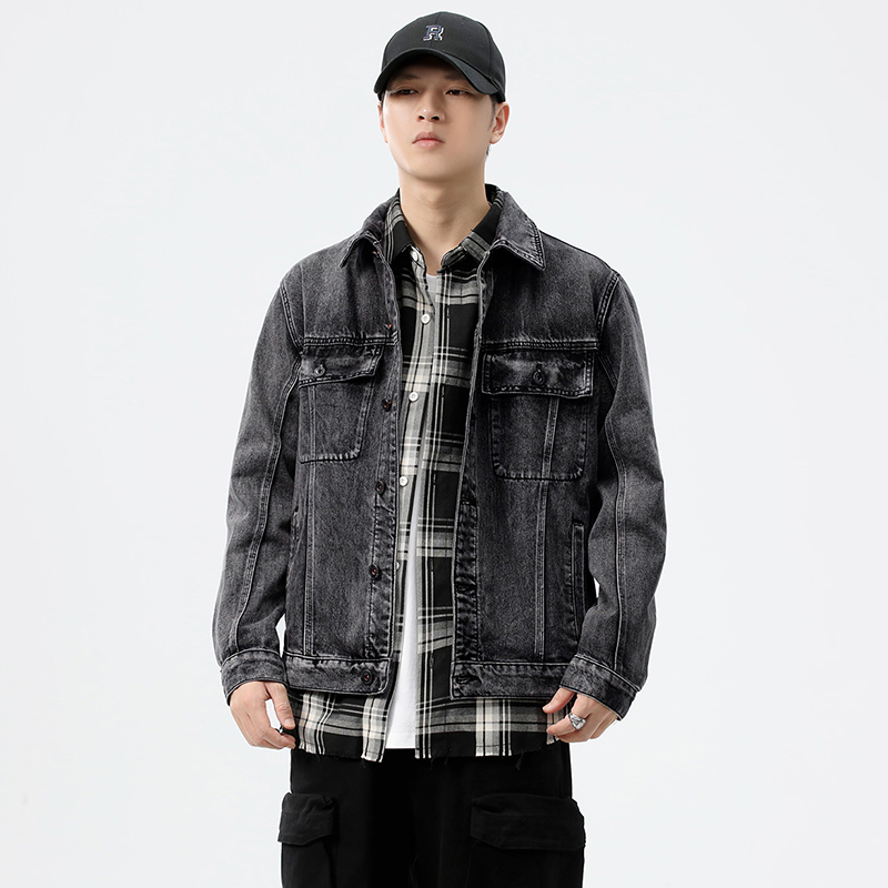 Streetwear Brands 2026 - Мужская джинсовая куртка оверсайз 5XL с