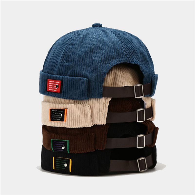 Streetwear Brand Vintage - Винтажные вельветовые шапки-бини унисекс для мужчин
