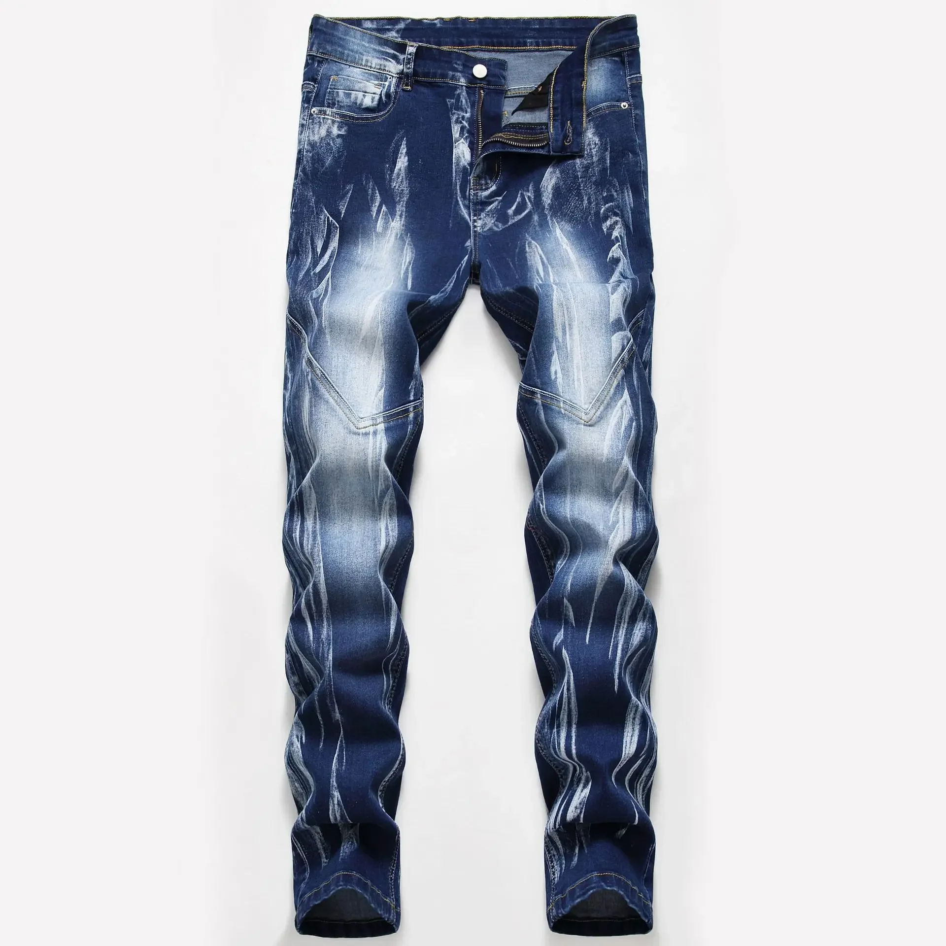 Мужские эластичные узкие джинс – обзор и цена Streetwear Brand Jeans