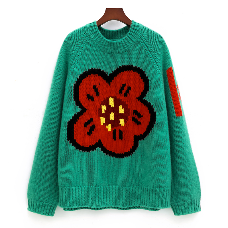 Женский свитер из 100% чистого – обзор и цена Streetwear Brand Flower