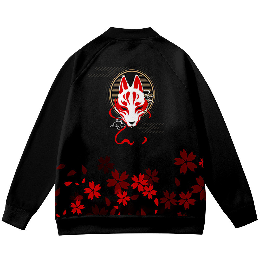 Пальто аниме цветок лиса 3D пе – обзор и цена Streetwear Brand Flower