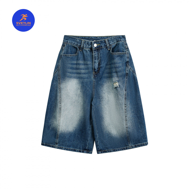 Джинсовые шорты MAQVOB Luxury  – обзор и цена Streetwear Brand Jeans