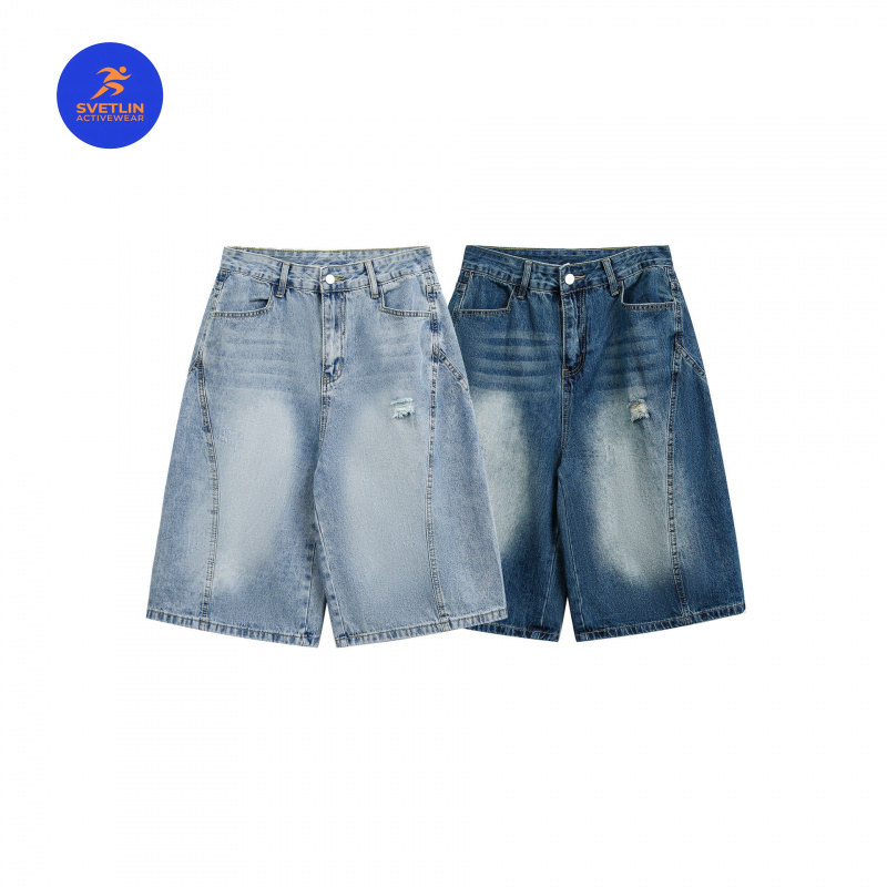 Джинсовые шорты MAQVOB Luxury  – обзор и цена Streetwear Brand Jeans